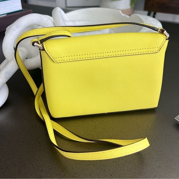 KATE SPADE New York Newbury Lane Sally Yellow Crossbody Bag - Picture 5 of 12